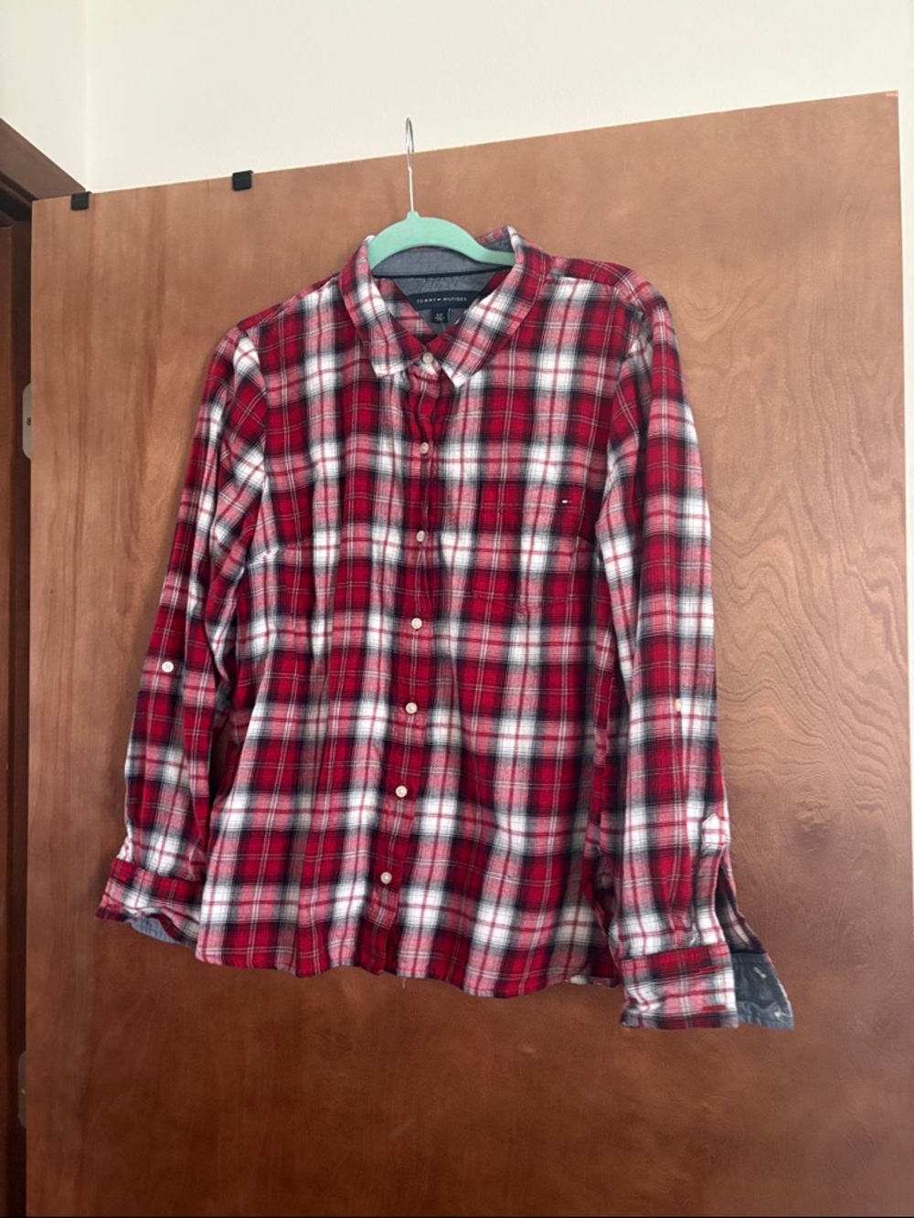 Women’s  Plaid Flannel Shirt - Classic Button-Up
